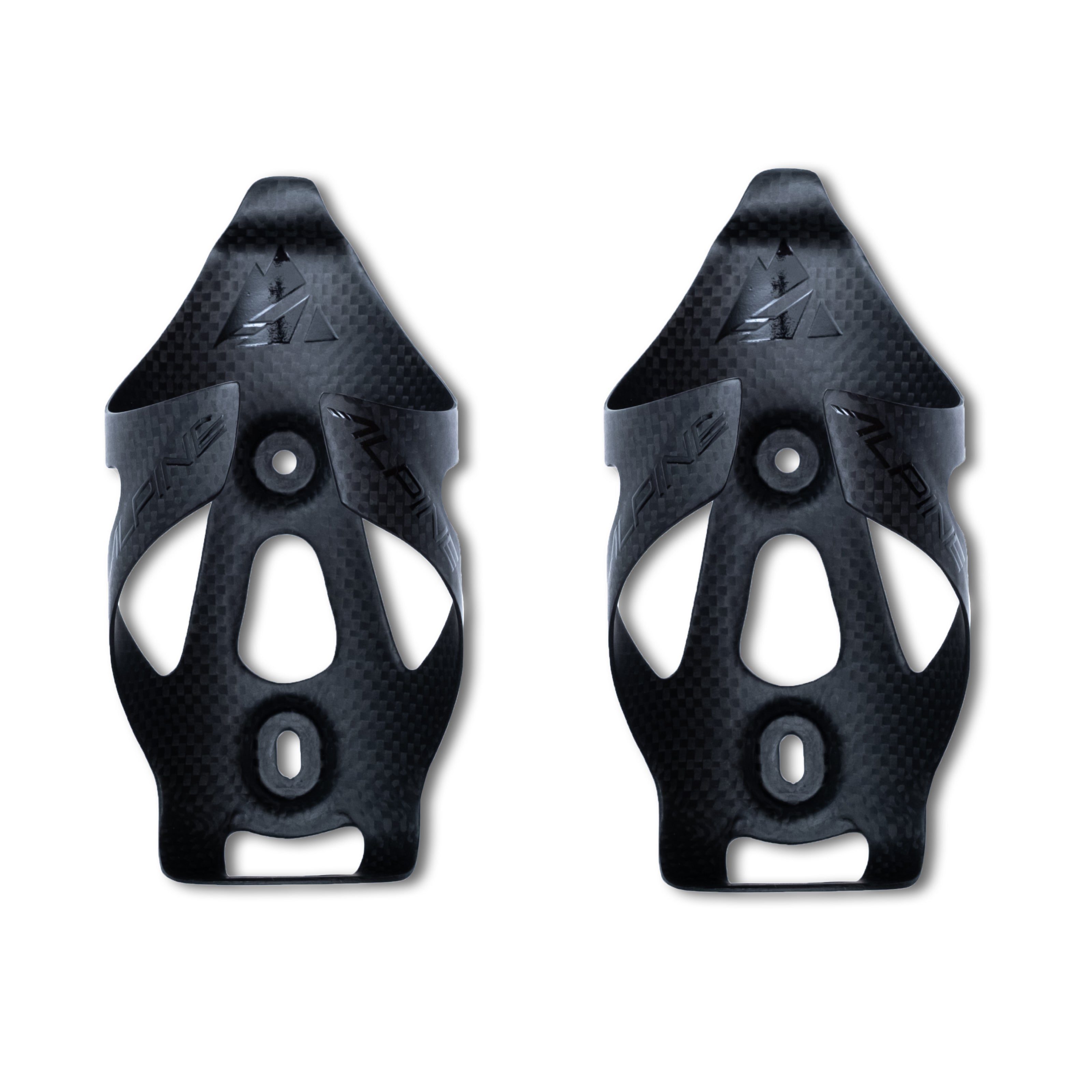 Carbon bottle cage set